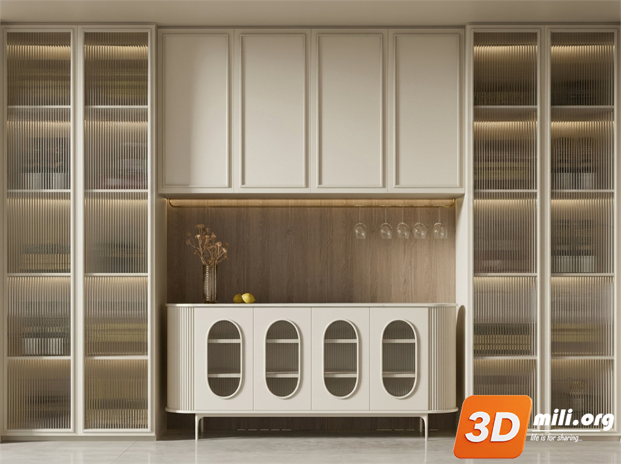 Wine cabinet Skp Files
